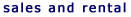 sales and rental